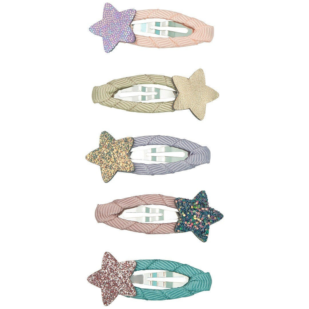 mimi & lula haarspeldjes mini stellina pastel - 5st  | 152075-80 | 0