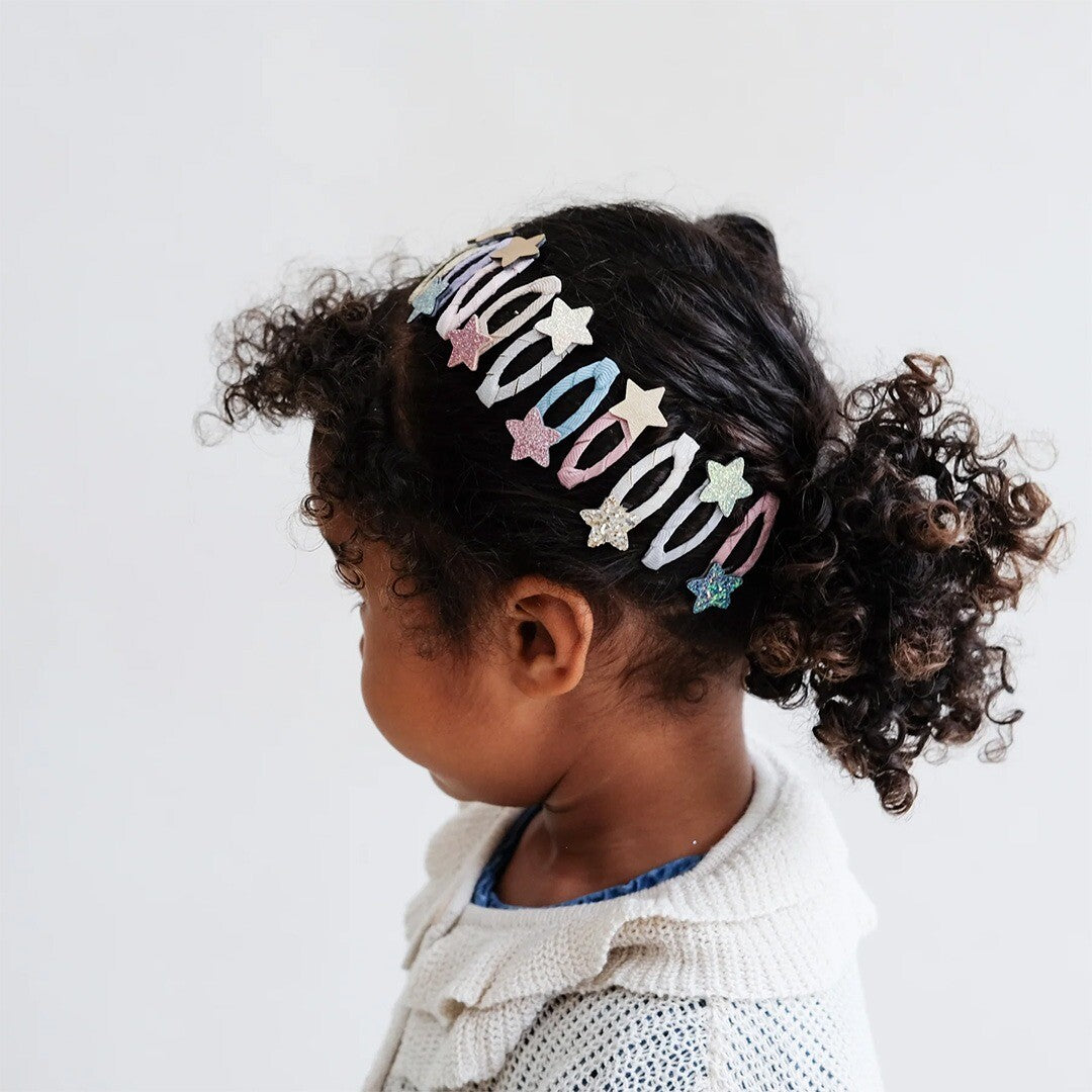 mimi & lula haarspeldjes mini stellina pastel - 5st  | 152075-80 | 1