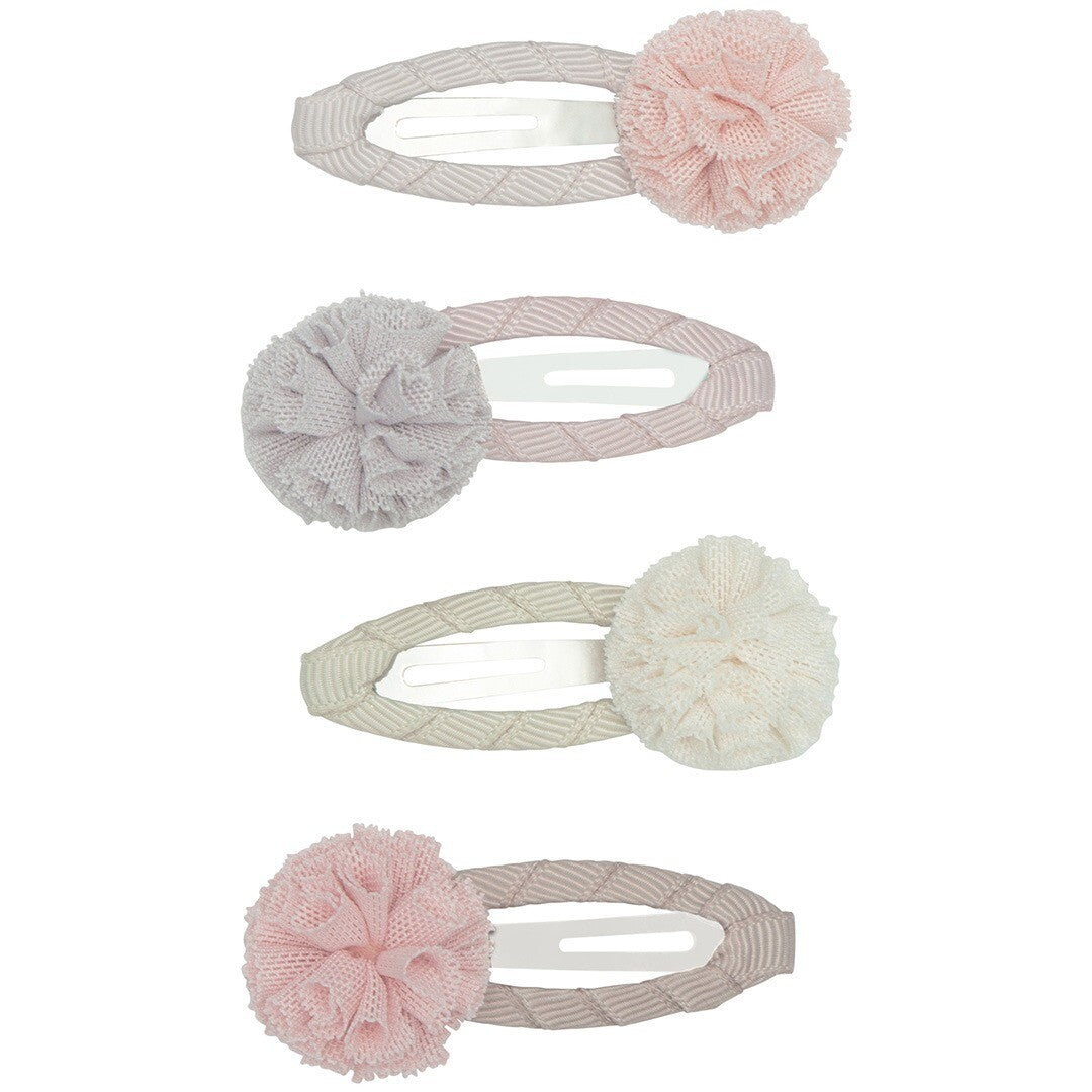mimi & lula haarspeldjes pom pom - 4st | 152000-75 | 0