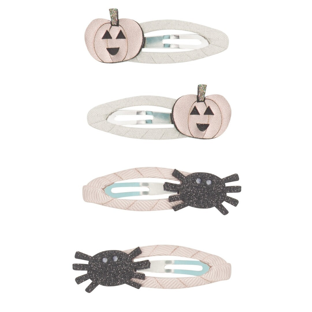 mimi & lula haarspeldjes pumpkin & spider - 4st | 132110-98 | 0