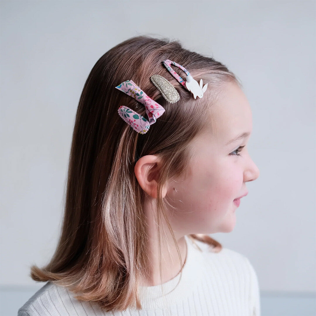 mimi & lula paasei met haaraccessoires - pink - 8st | 142085-73 | 1