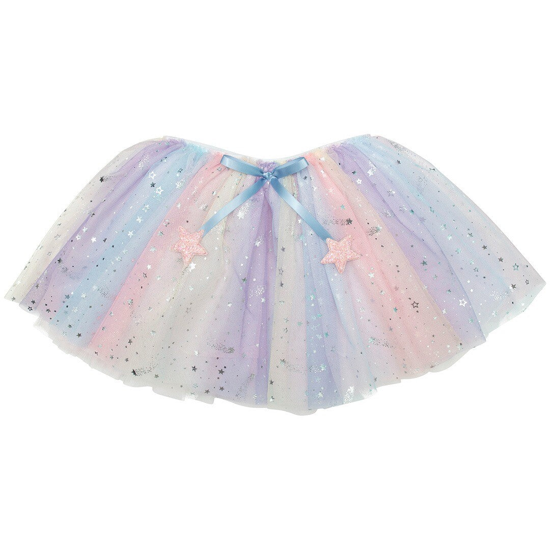 mimi & lula tule kinderrok ombre rainbow | 155008-23 | 0