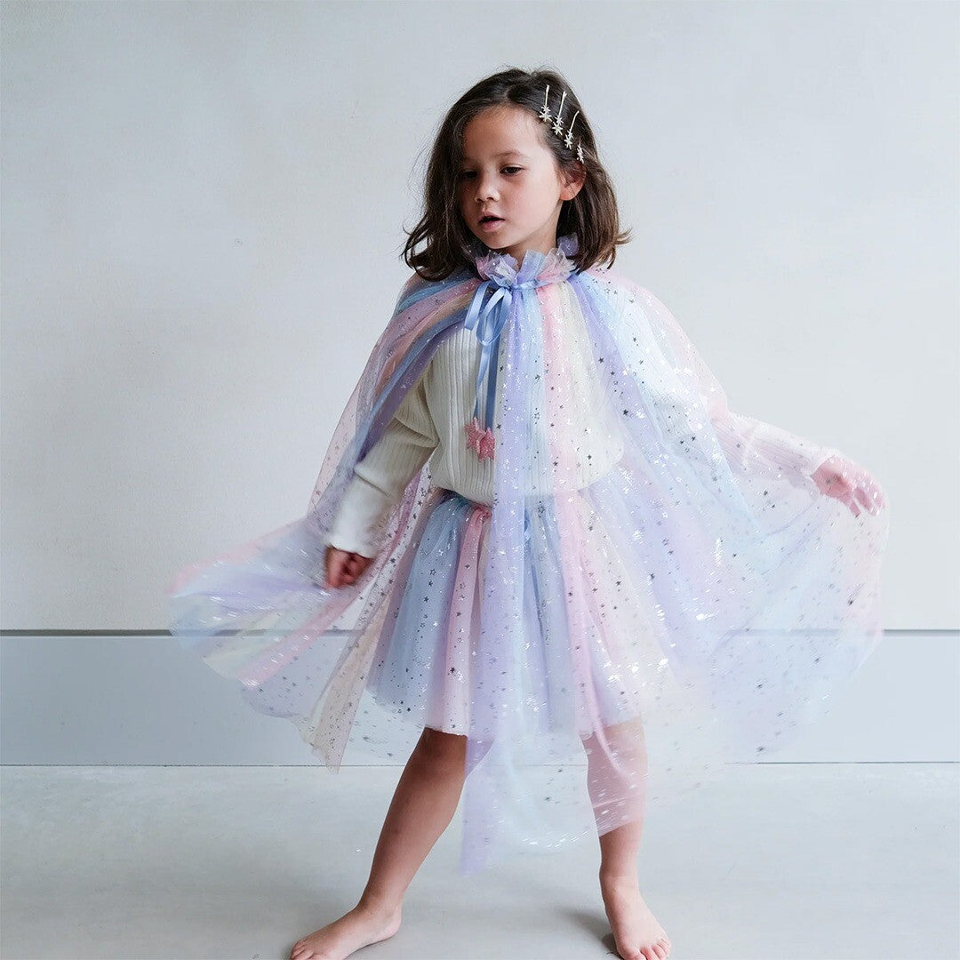 mimi & lula tule kinderrok ombre rainbow | 155008-23 | 1