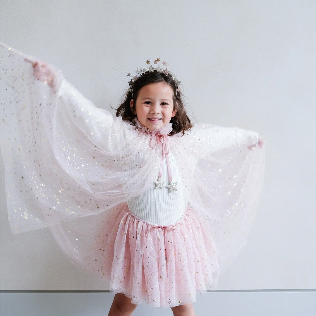 mimi & lula verkleedcape pink shooting star | 155003-04 | 1