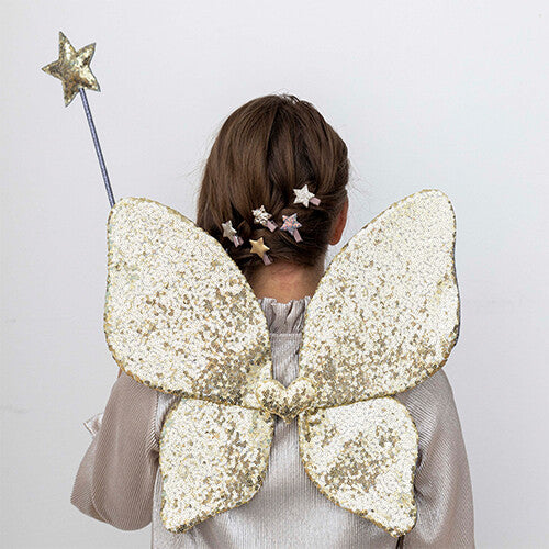mimi & lula vleugels pailletten goud | 105007-05 | 1