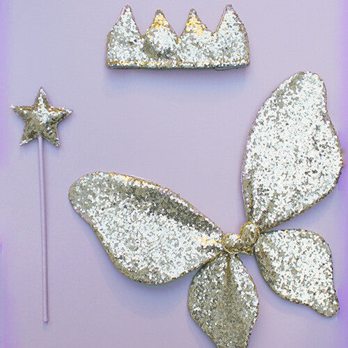 mimi & lula vleugels pailletten goud | 105007-05 | 4