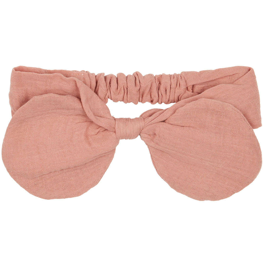 mimi& lula babyhaarband met grote strik - rust