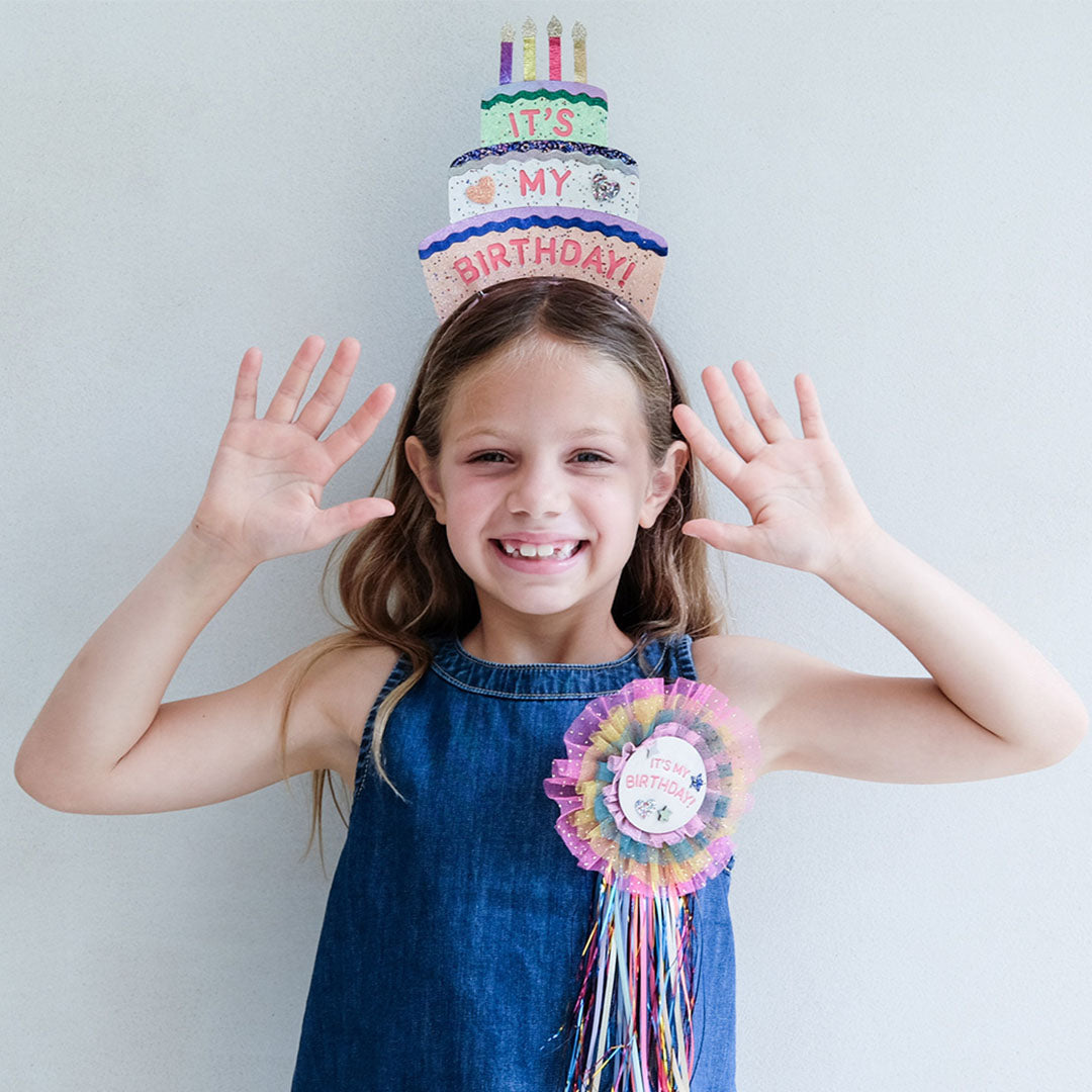 mimi & lula diadeem diadeem birthday cake - multi | 172066-23 | 1