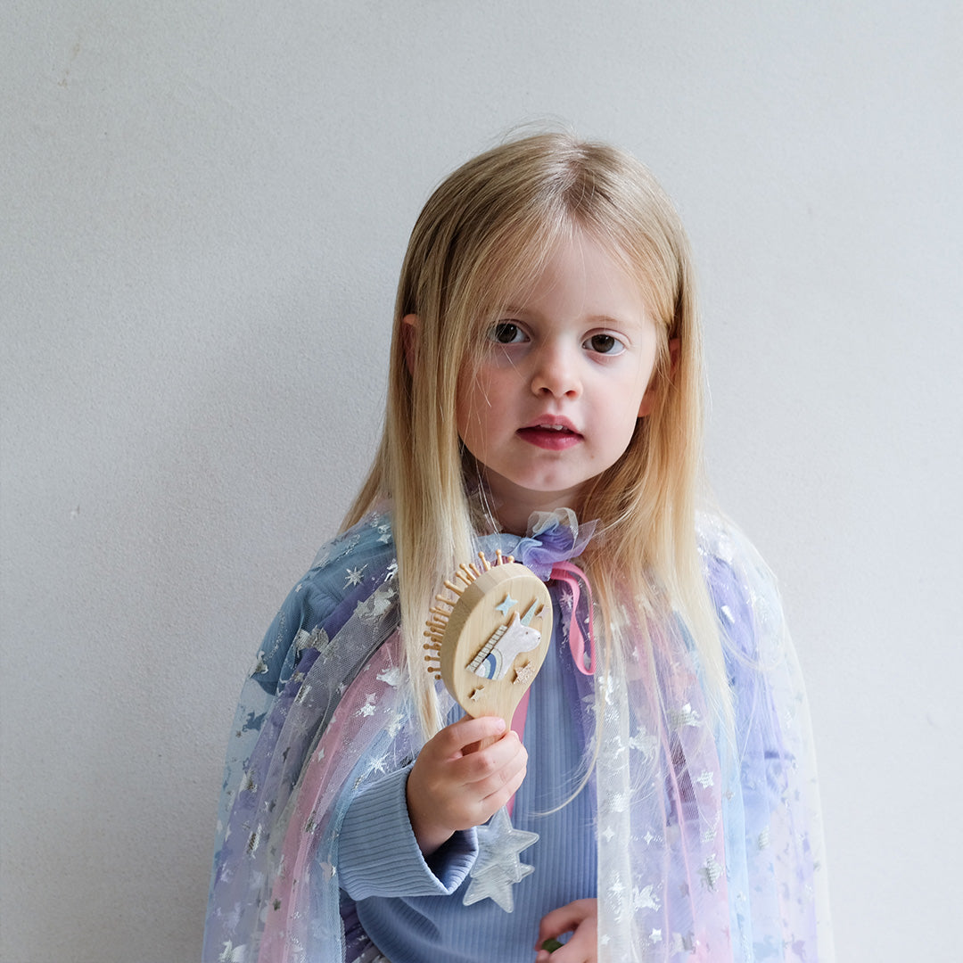 mimi & lula haarborstel unicorn - multi | 177012-23 | 3