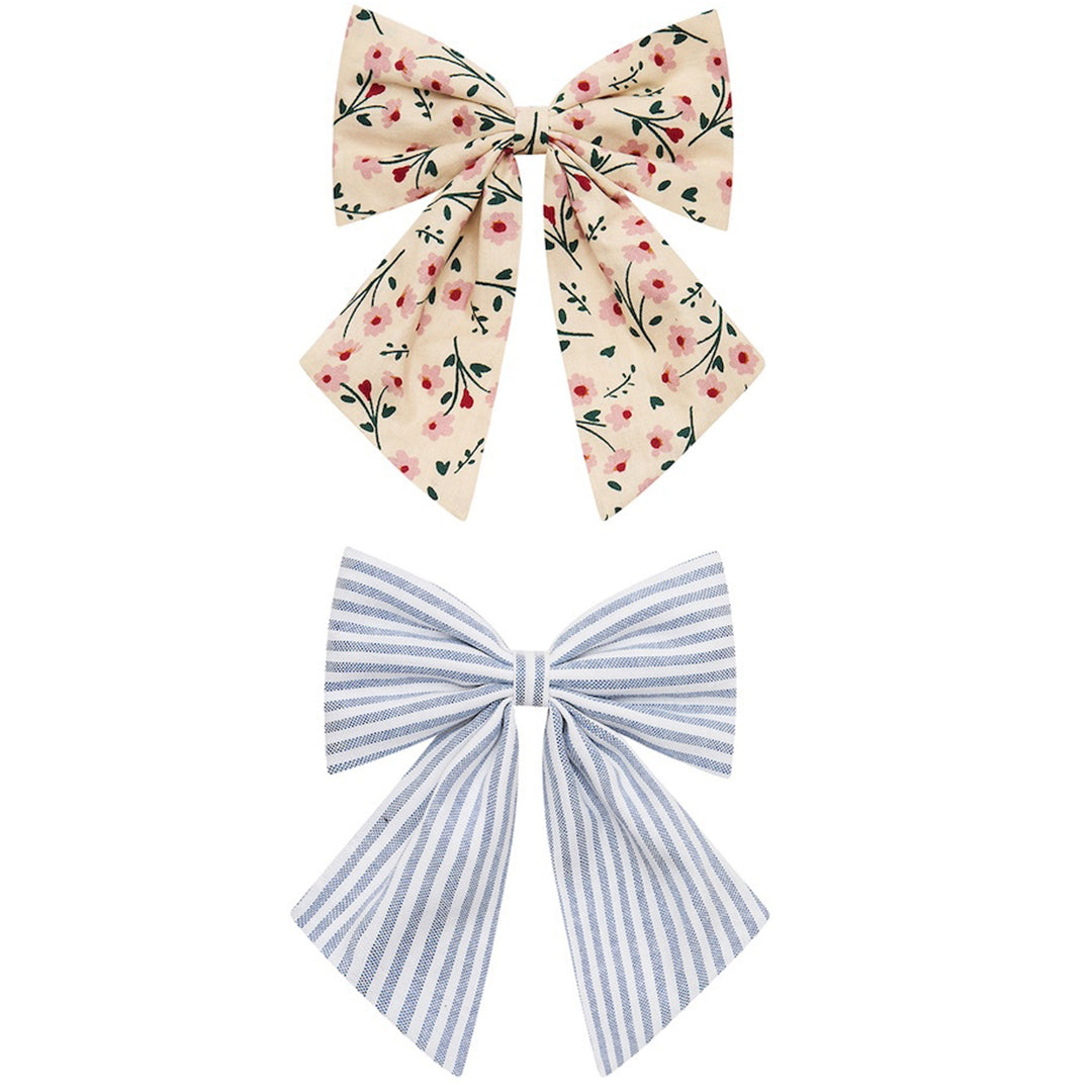 mimi & lula haarclipjes agnes bow - 2st | 182076-23 |