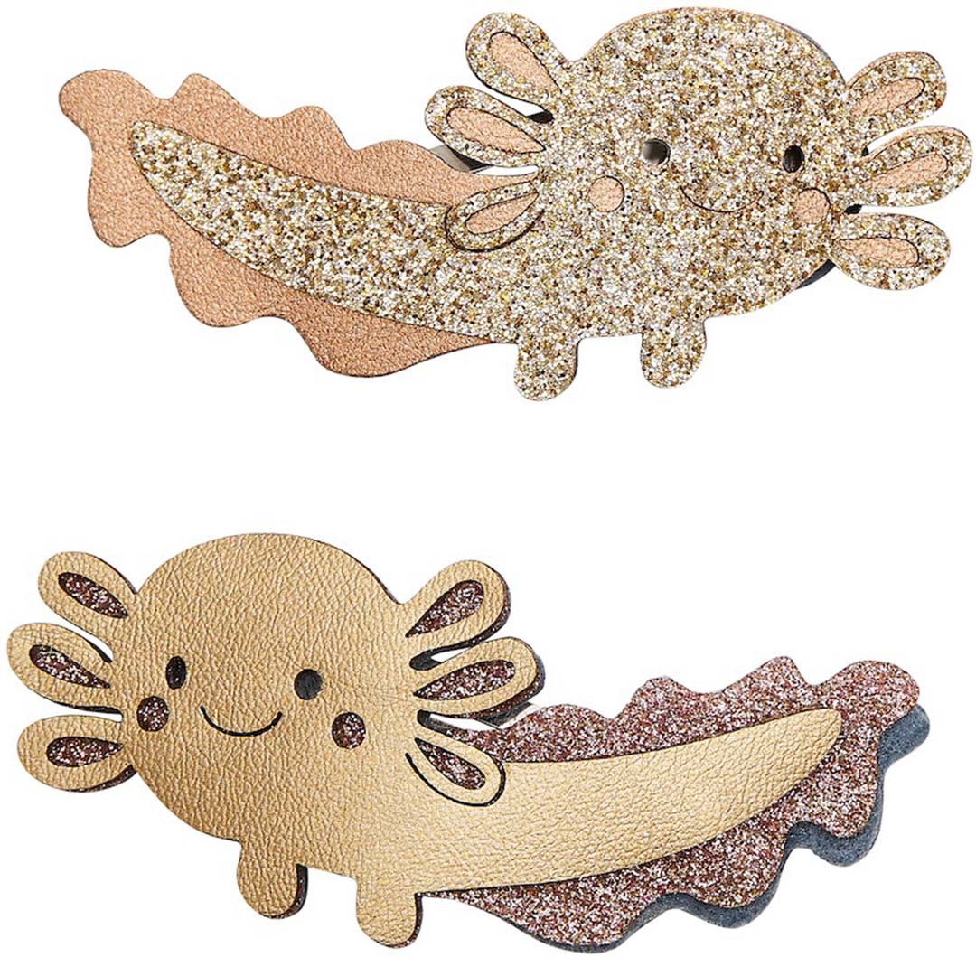 mimi & lula haarclipjes axolotl - 2 st | 182049-08