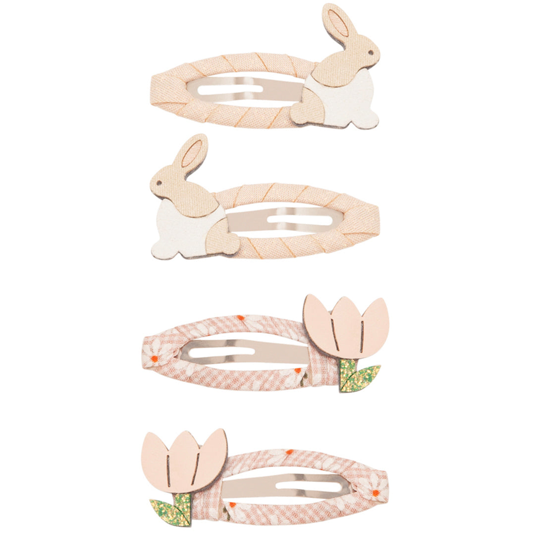 mimi & lula haarclipjes bunny & flower |162097-27 |  1