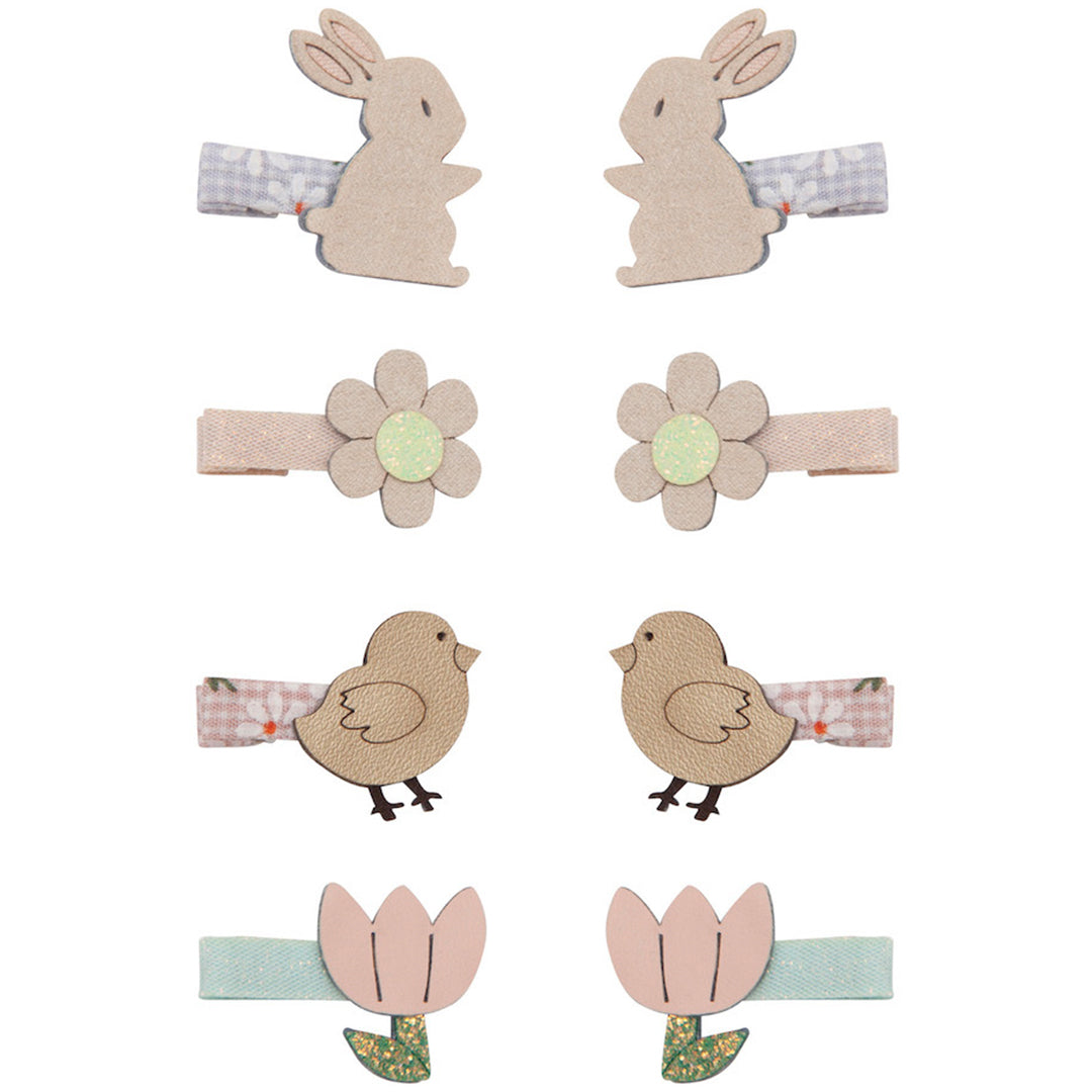 mimi & lula haarclipjes easter mini - 8st | 162094-47 | 1