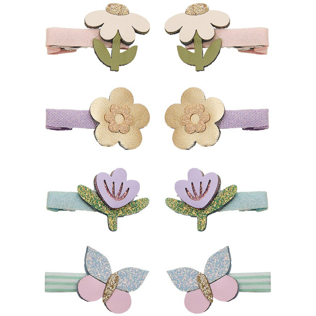 mimi & lula haarclipjes flower garden mini - 8 st | 182053-23