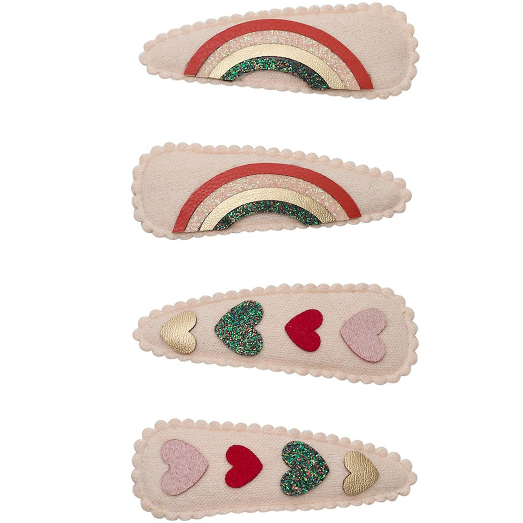 mimi & lula haarclipjes heartbeam mabel - 4 st | 182080-32 | 