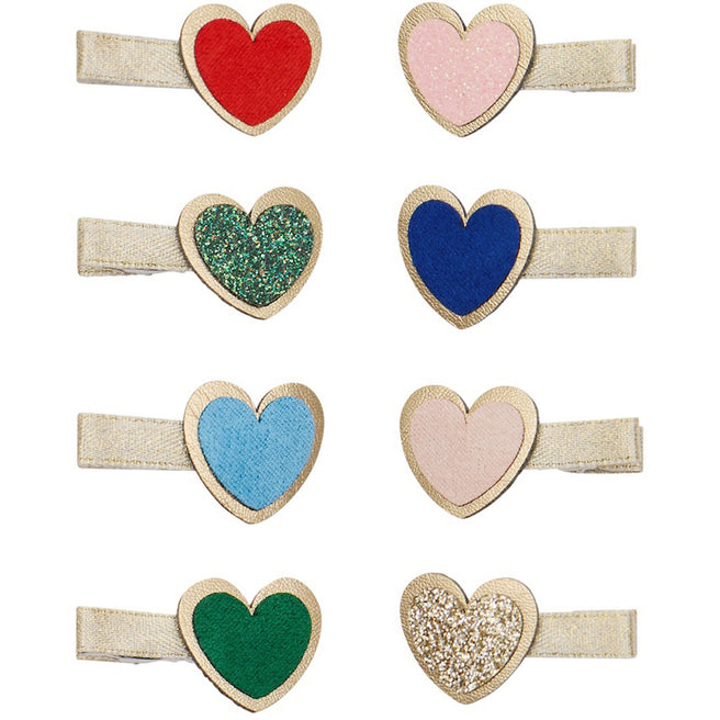 mimi & lula haarclipjes heartbeam mini - 8 st | 182078-23 |