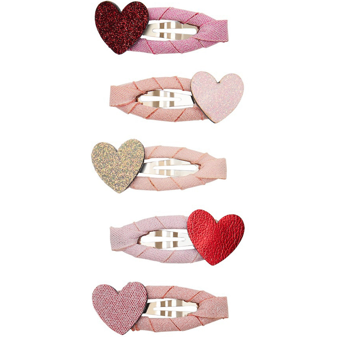 mimi & lula haarspeldjes heart mini - 8st | 182092-27