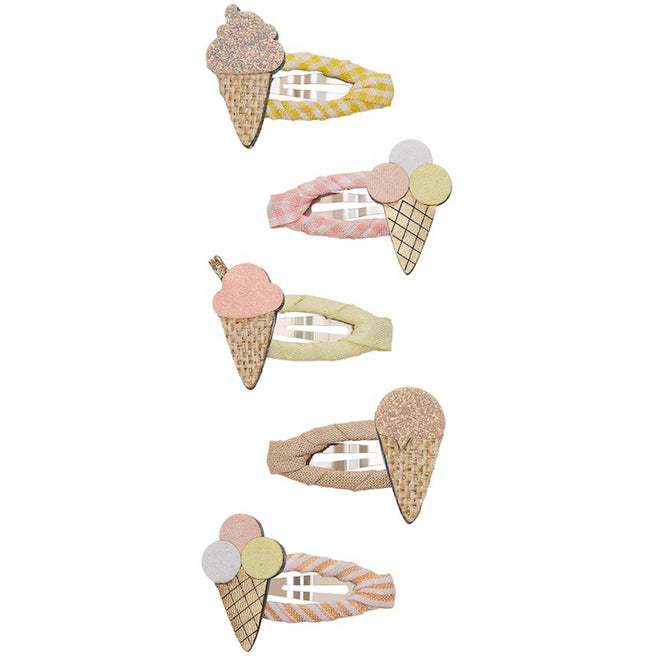 mimi & lula haarclipjes ice cream mini - 5st | 182099-23