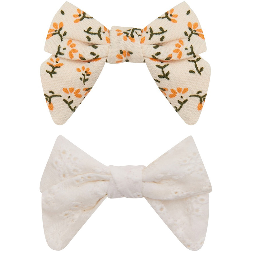 mimi & lula haarclipjes maggie bow - 2st | 182027-04