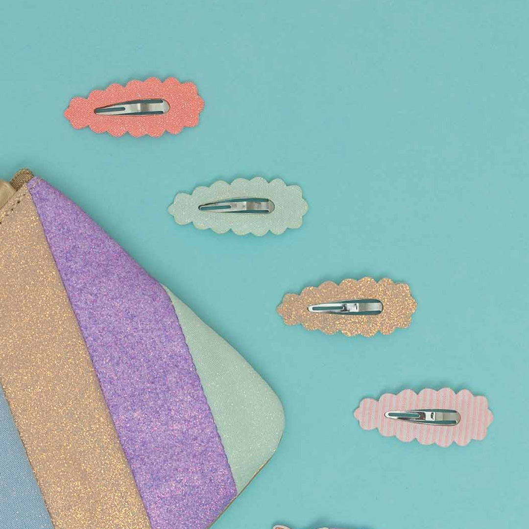 mimi & lula haarclipjes scalloped edge - 4 st | 182012-23 | 2