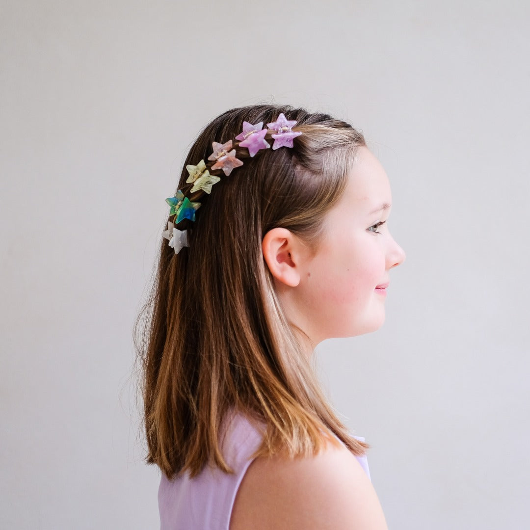 mimi & lula haarclipjes star mini claw clips - 4st | 182013-23 | 2