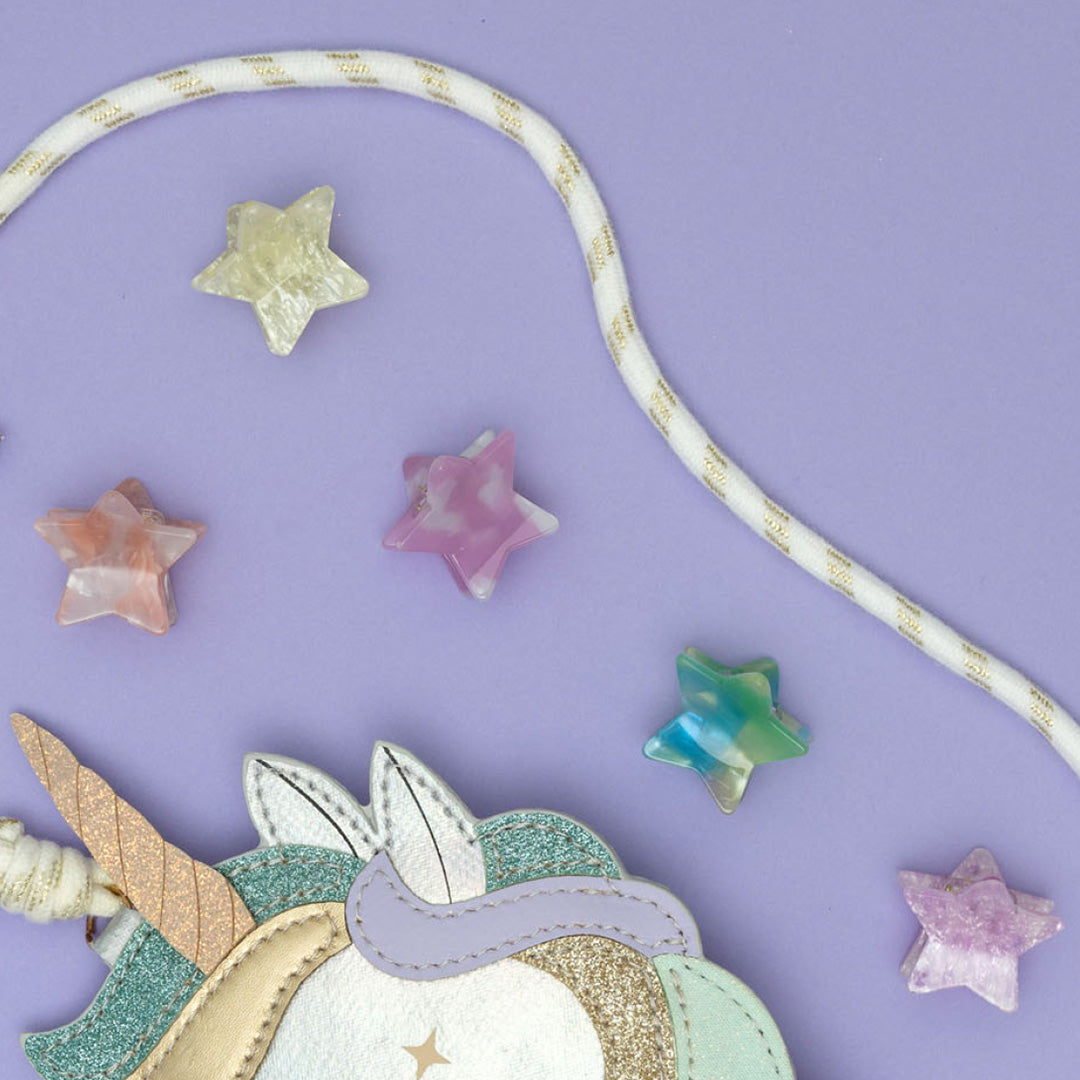 mimi & lula haarclipjes star mini claw clips - 4st | 182013-23 | 2