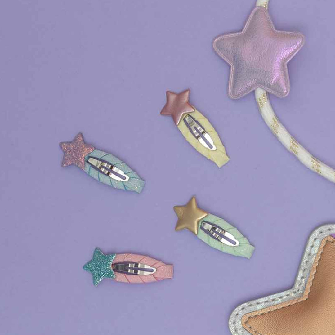 mimi & lula haarclipjes stellina mini clic clacs - 4 st | MIMI182007-23 | 2