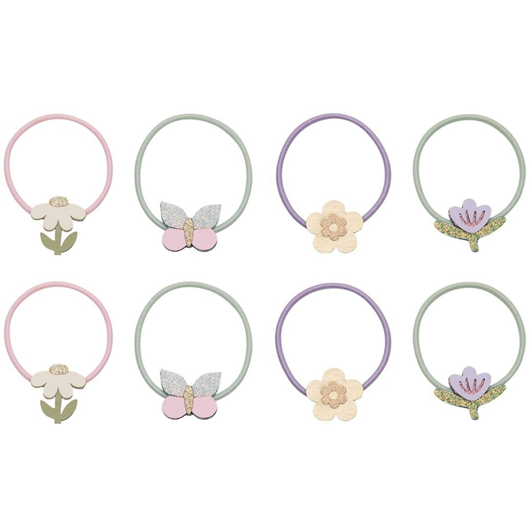 mimi & lula haarelastiekjes flower garden - 8 st | 182054-23