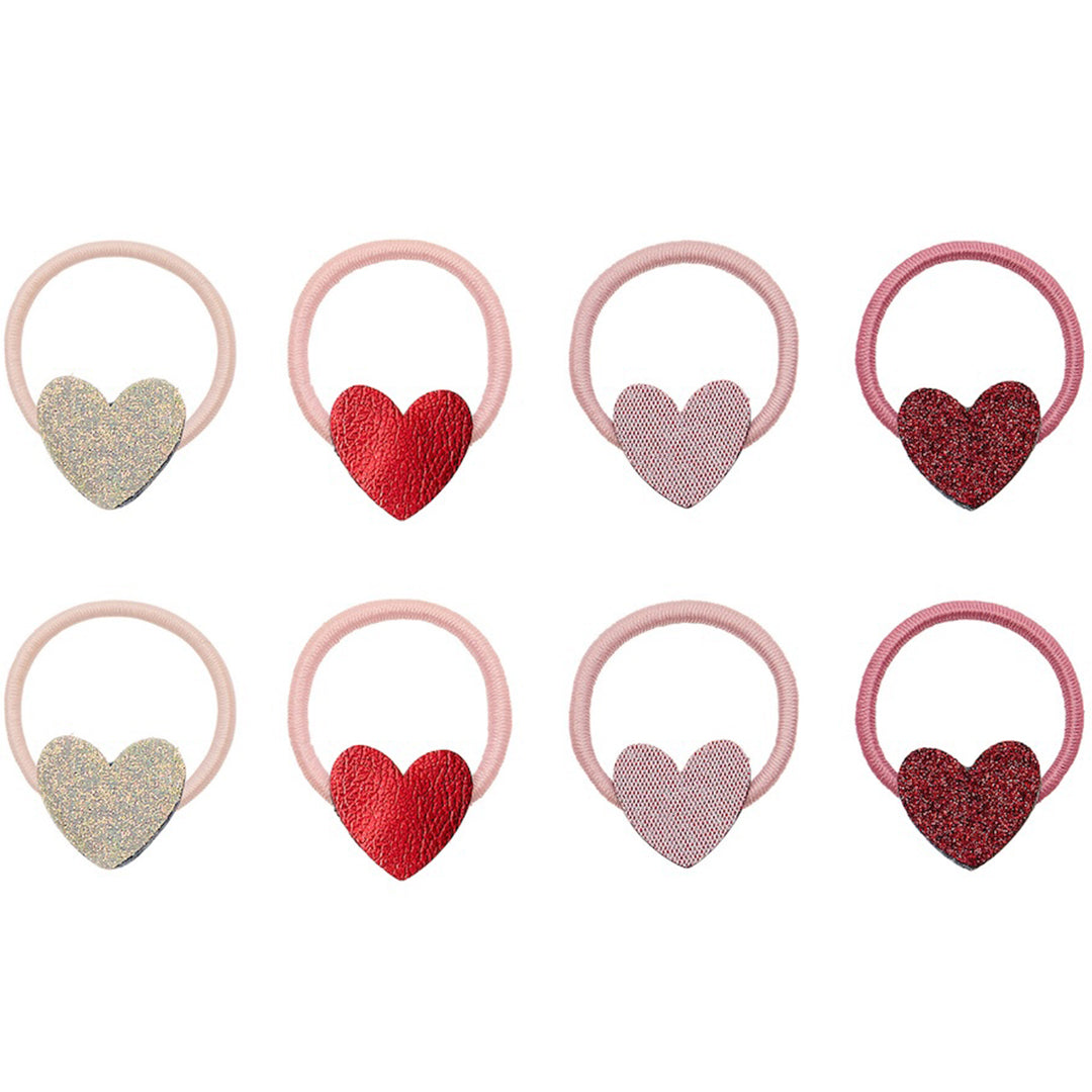 mimi & lula haarelastiekjes heart mini - 8 st | 182093-27 |
