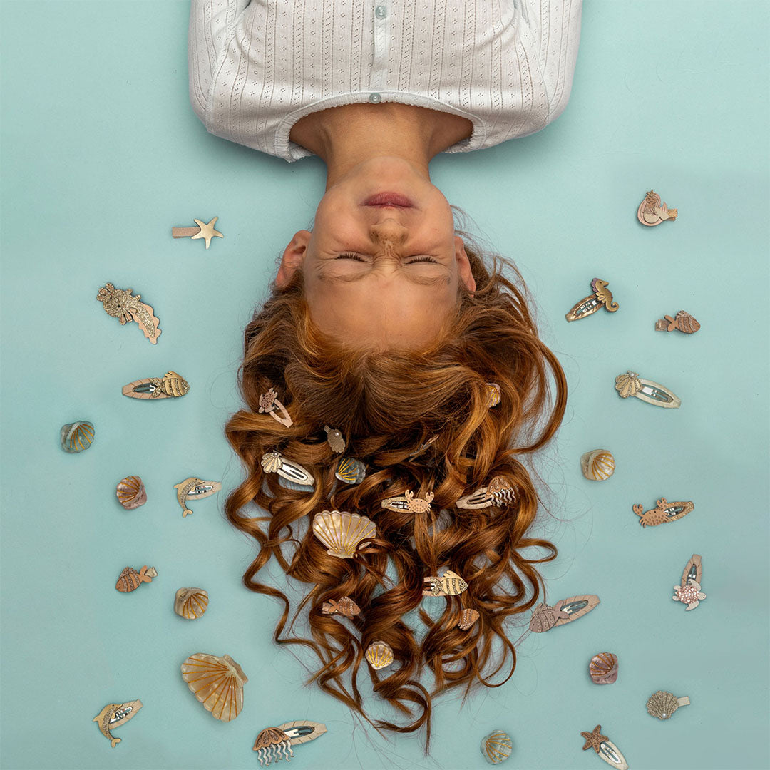 mimi & lula haarspeldjes ocean life mini - 5st | 182046-08 | 2