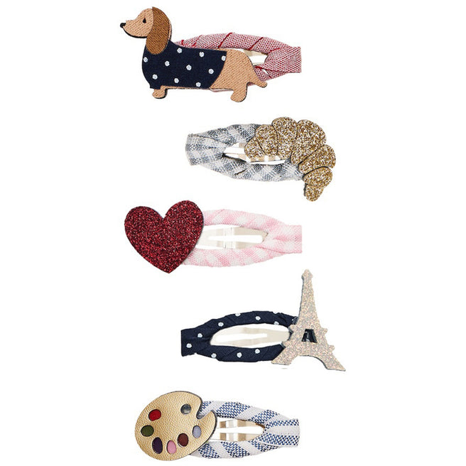 mimi & lula haarspeldjes paris mini - 5 st | 182064-23 | 1