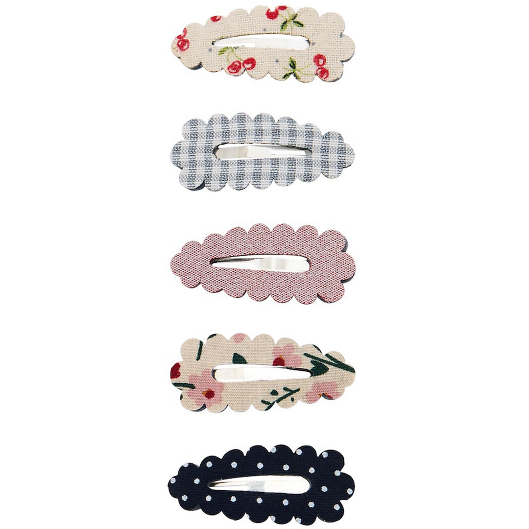 mimi & lula haarspeldjes scalloped edge mini - 5 st | 182065-23