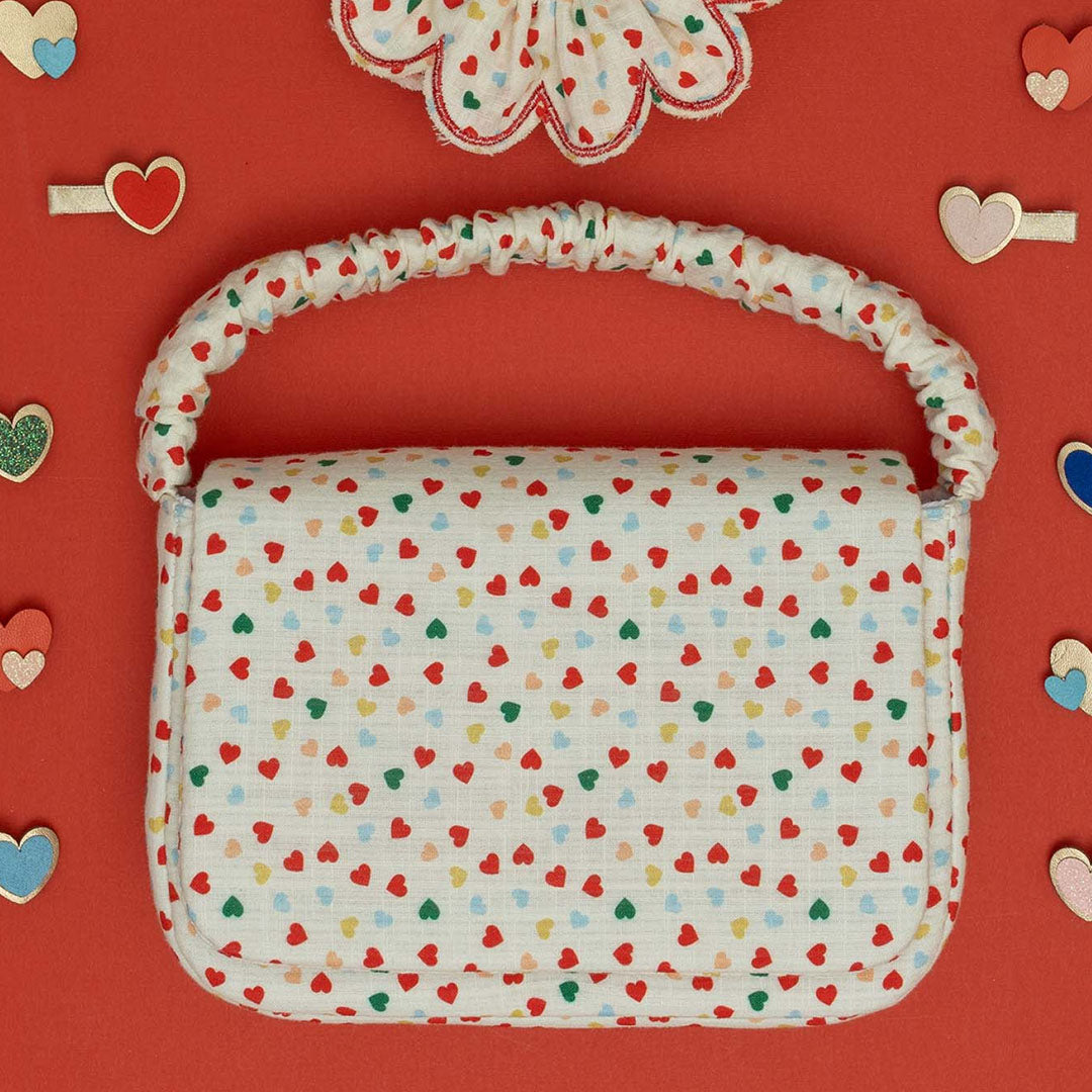 mimi & lula handtas heart print top - cream | 183013-32 | 2