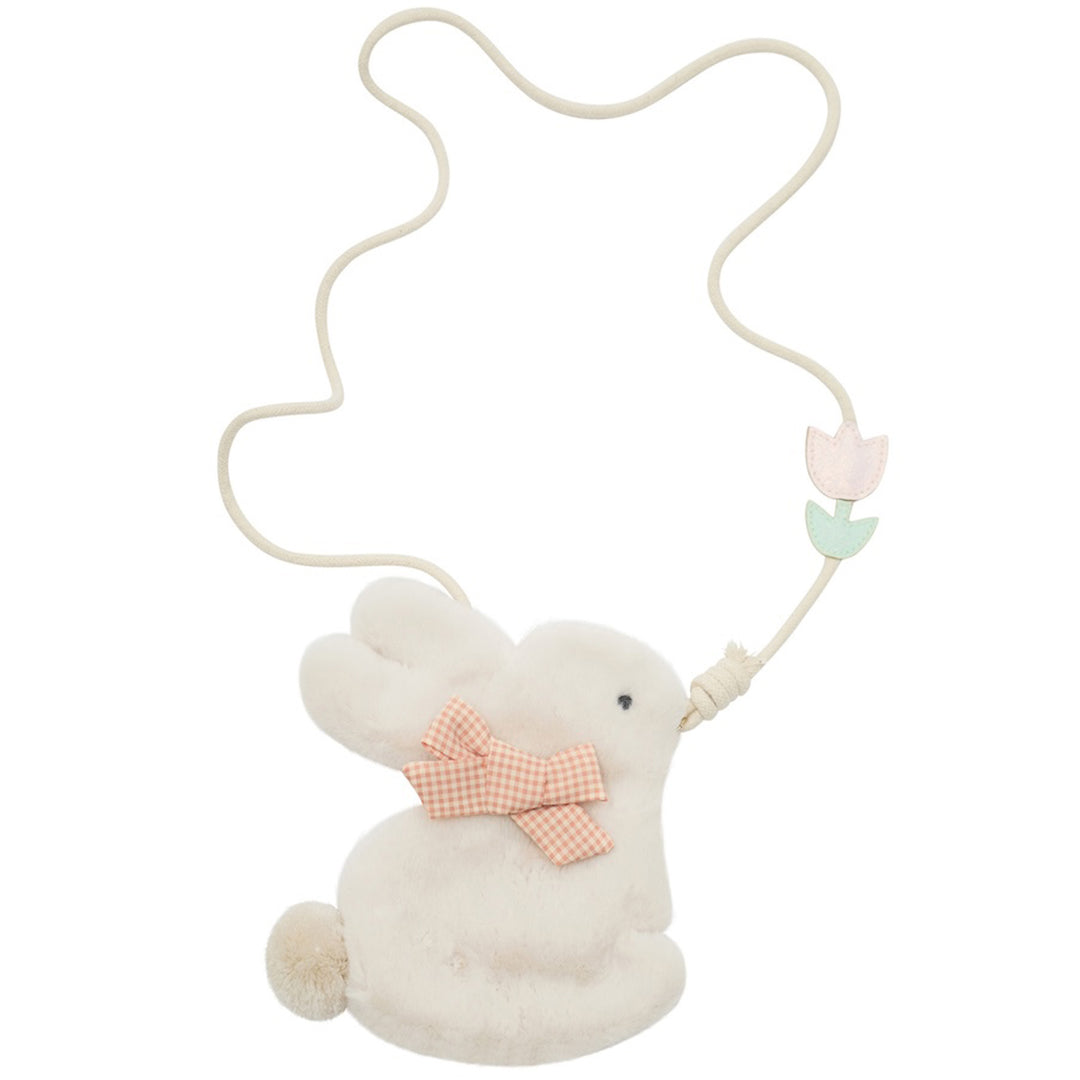 mimi & lula schoudertasje fluffy bunny - cream | 183002-32 | 