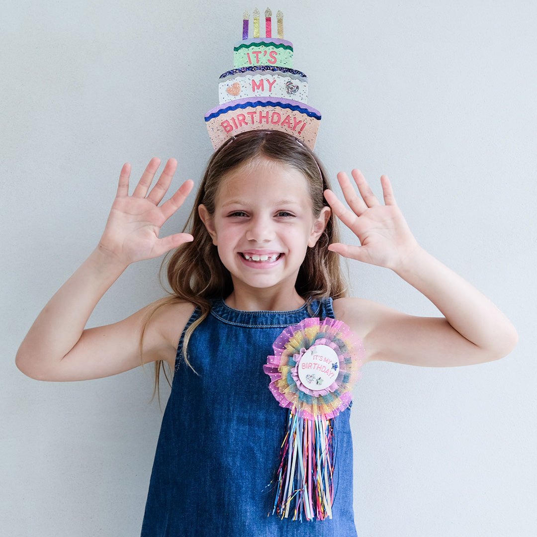 mimi & lula verjaardagsbadge diva wow - bright multi | 172067-38 | 4