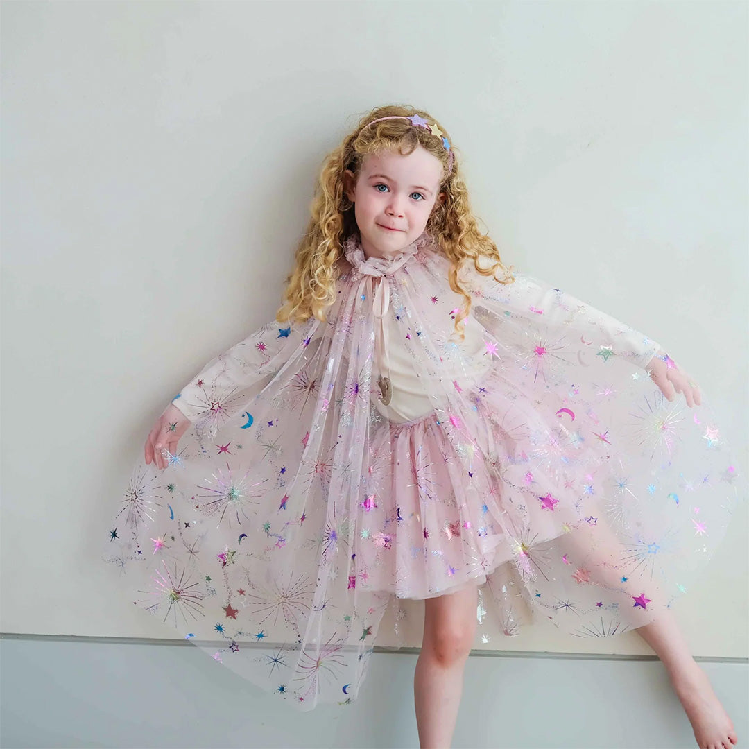 mimi & lula verkleedcape celestial pink