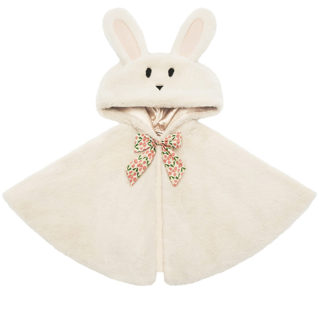 mimi & lula verkleedcape konijn - cream |  185001-32 |