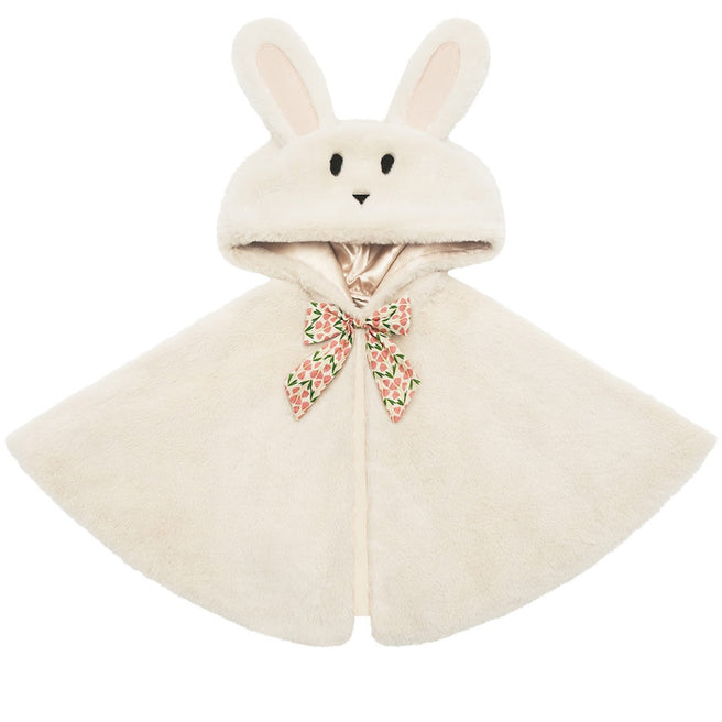 mimi & lula verkleedcape konijn - cream |  185001-32 |