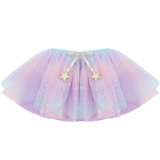 mimi & lula verkleedrok scallop pastel | 185006-47 | 