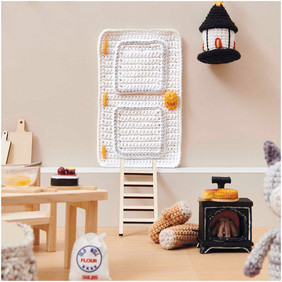 miniatuur haard met licht - 5 cm | 500371 | 1