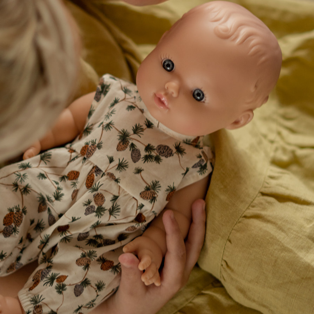 minikane babypop vintage meisje - rosalie - 34 cm  | PA34312 | 2
