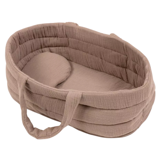 minikane poppenreiswieg mokka - 36 cm | CAC.50.030 | 0