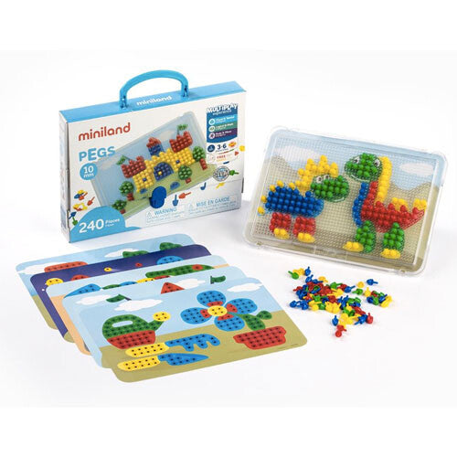miniland mozaïekpuzzels - 6st | 8231804 | 3