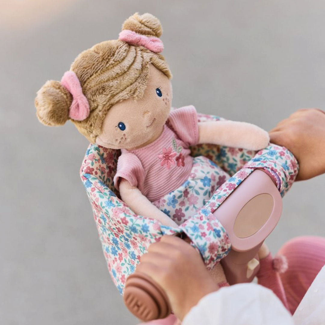 little dutch poppenfietsstoel - soft pink | LD4576 | 2