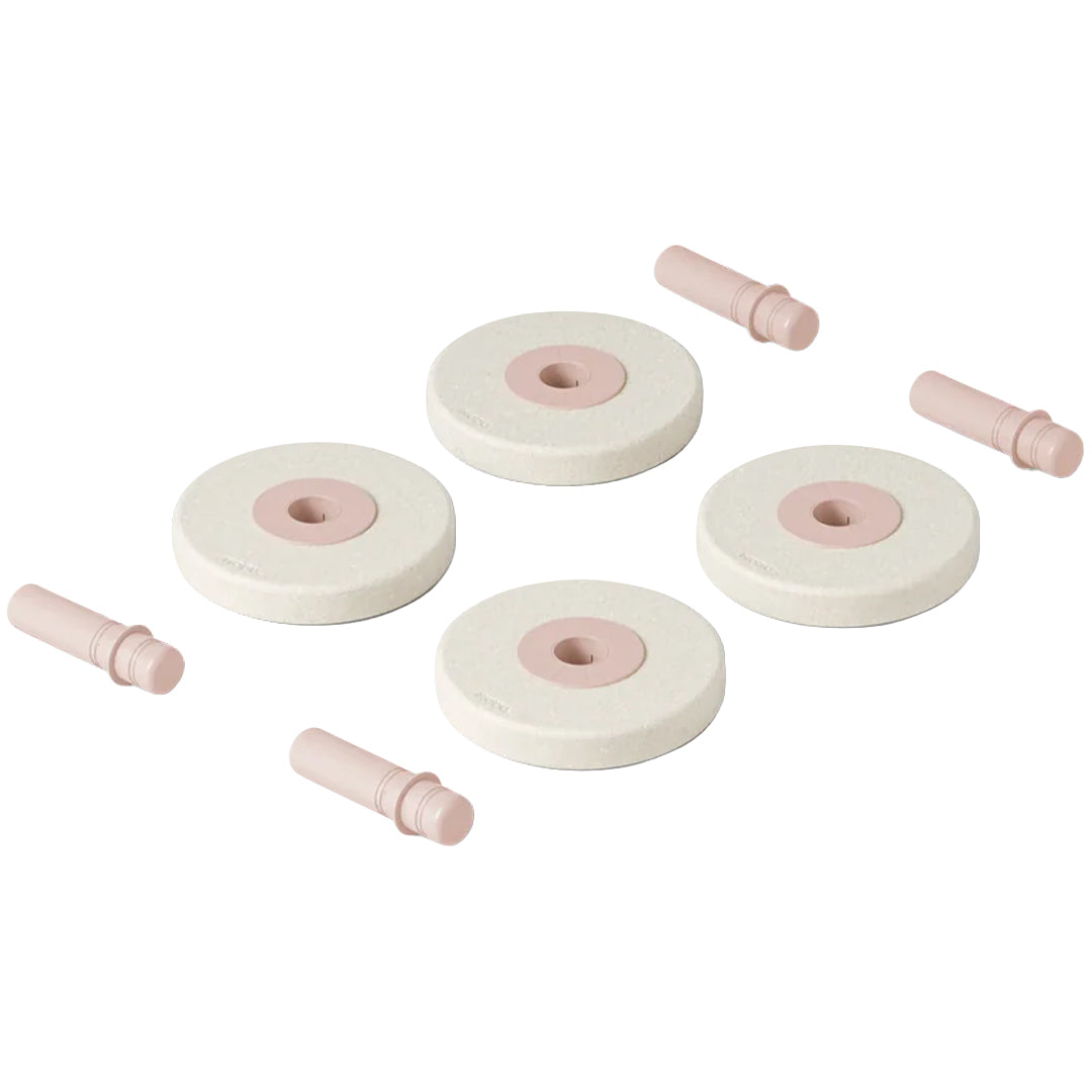 modu wielen - soft rose - 4st | M-WNP-4XF-SG-SR | 