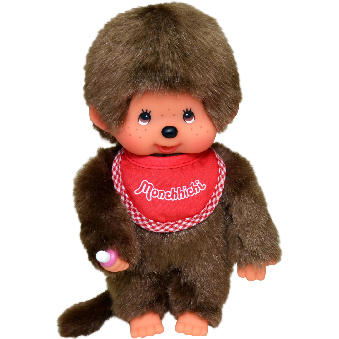monchhichi pop jongen met slab - rood - 20 cm | MI255010 | 0