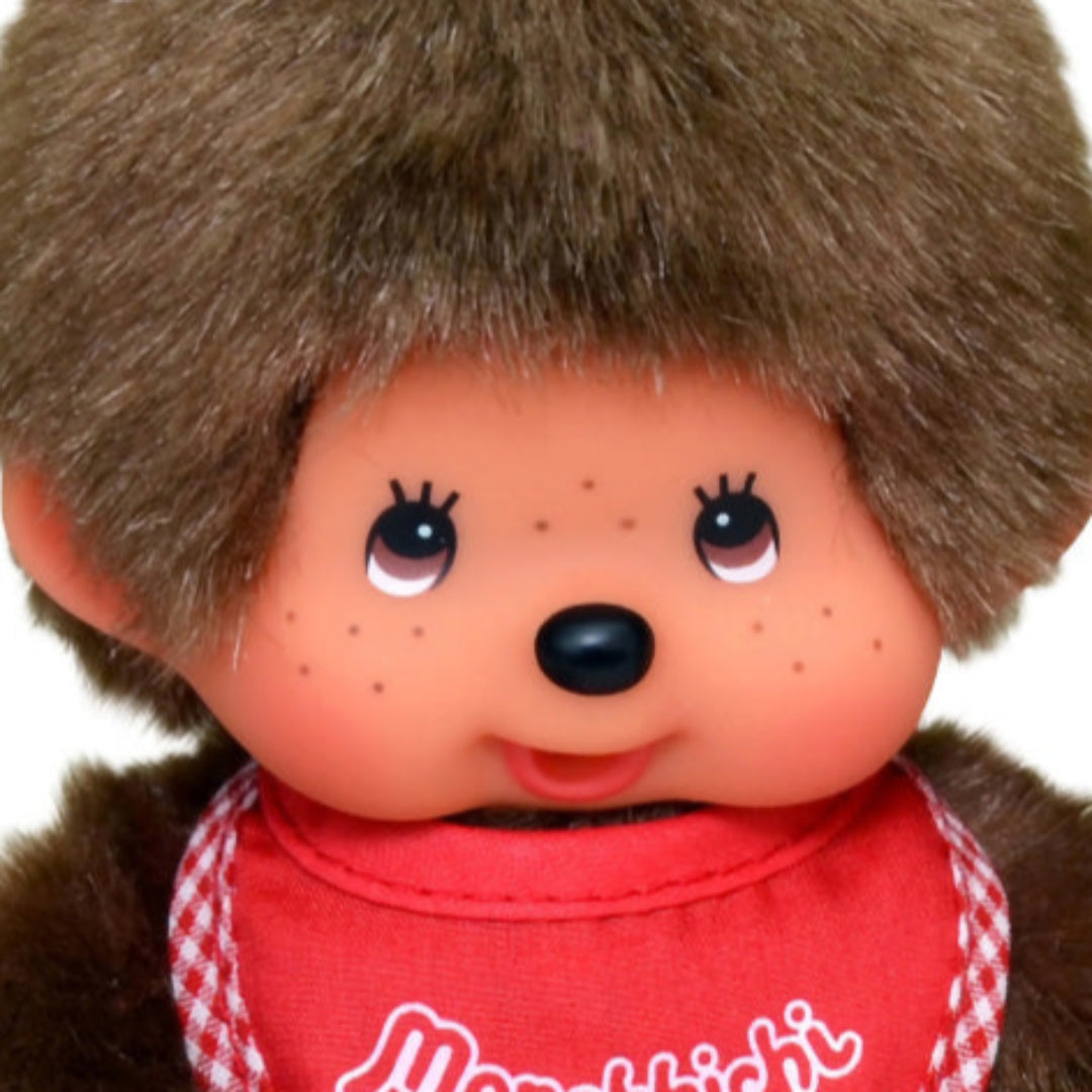 monchhichi pop jongen met slab - rood - 20 cm | MI255010 | 1
