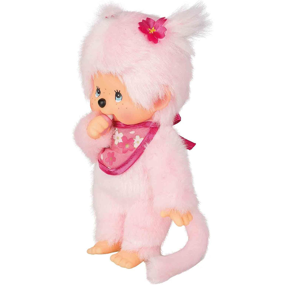 monchhichi pop meisje cherry blossom - 20 cm | MI242894 | 4