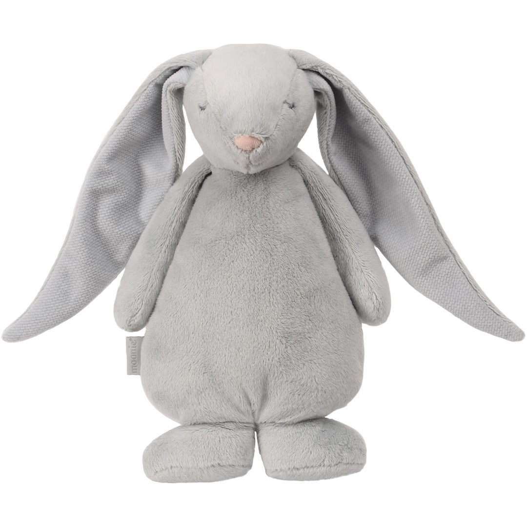 moonie 2.0 next gen knuffelkonijn met nachtlamp en geluid - silver - 28 cm | KSI2 | 3