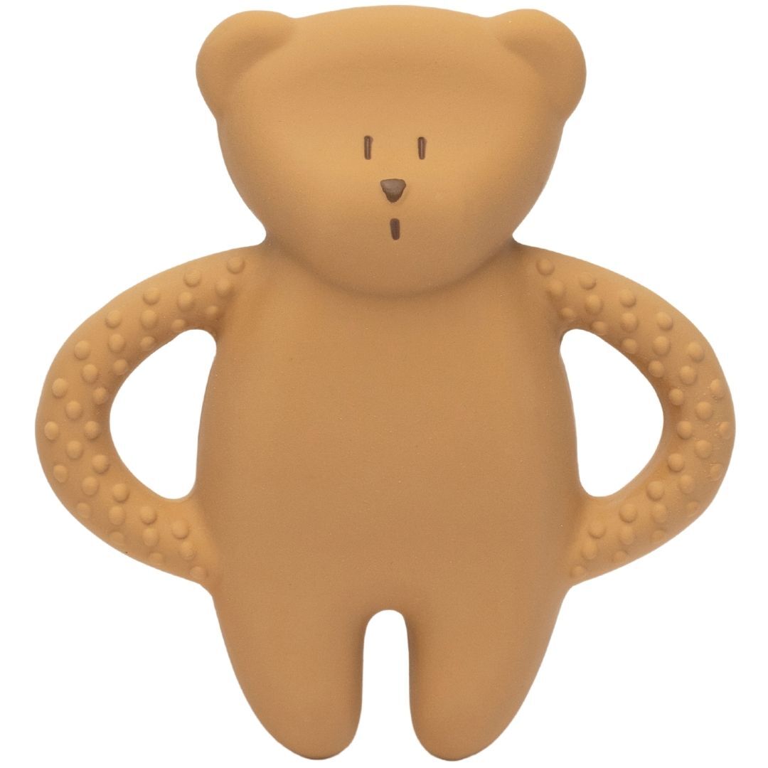 moonie bijtring bear - cappuccino natur | T-BCA | 0